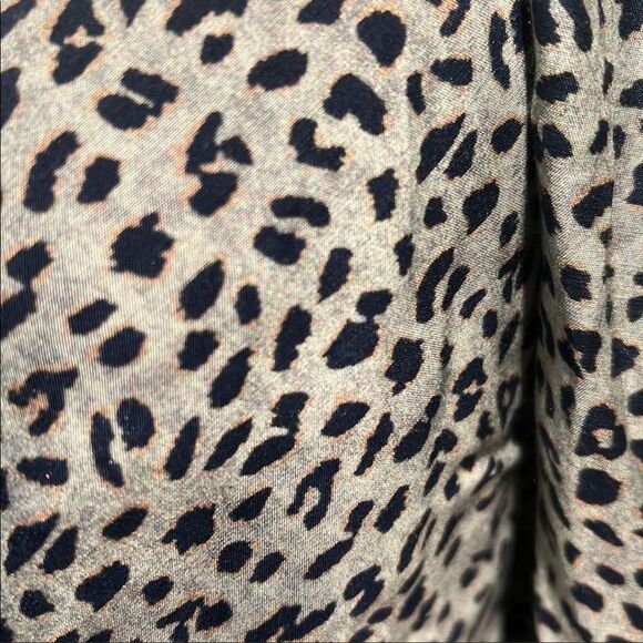 Elena Mint Animal Dot Smocked Ruffle Dress - Picture 7 of 11